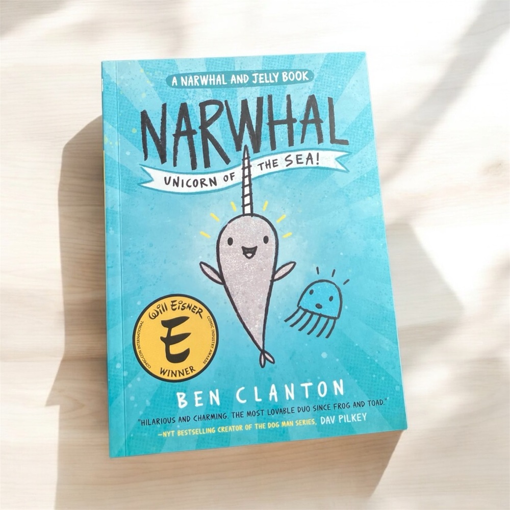 NEW Narwhal: Unicorn of the Sea! (Narwhal and Jelly Book #1) Paperback Book Kids
